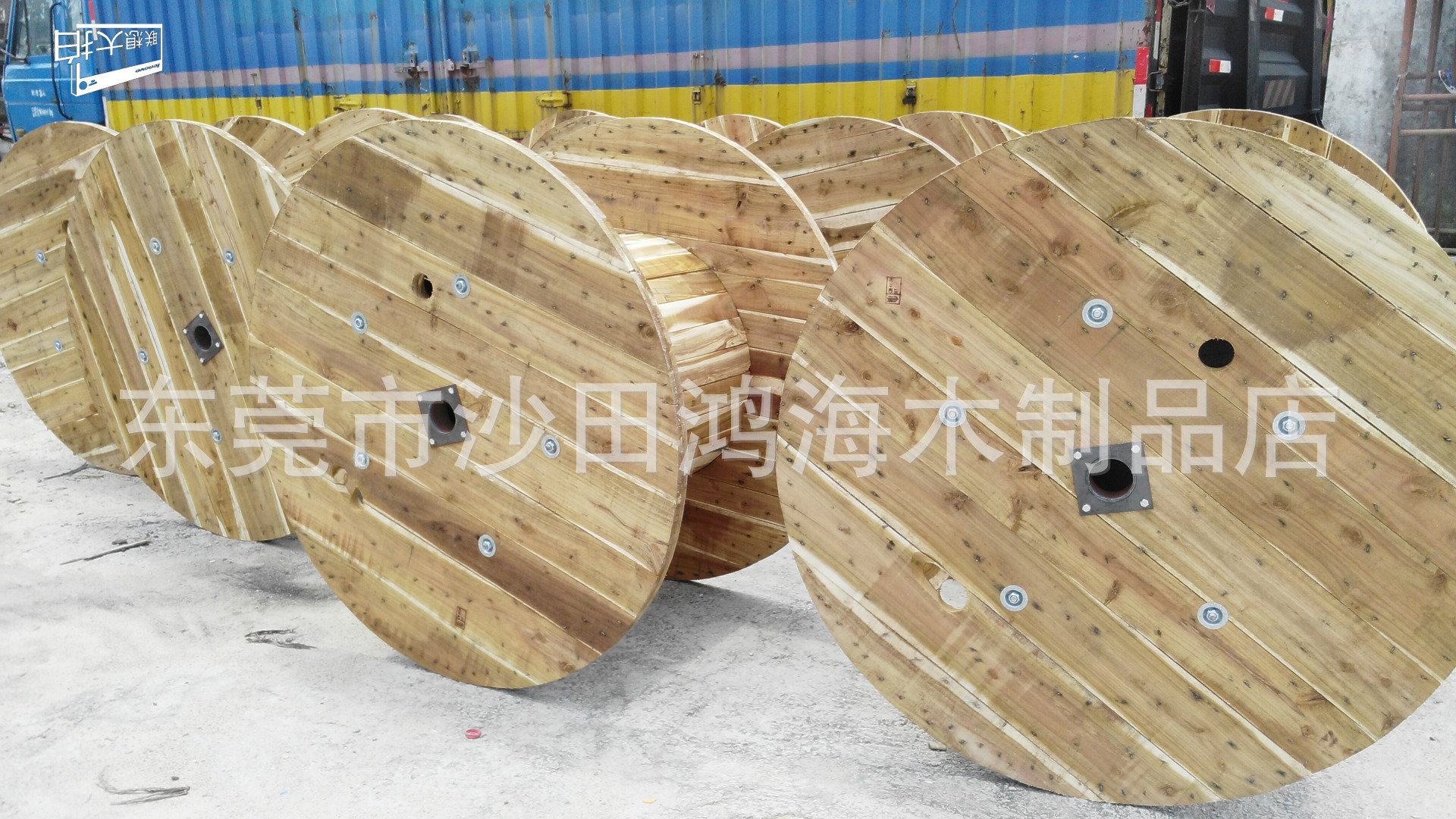 木質線盤 電線電纜與光纖光纜運輸的理想承載方案